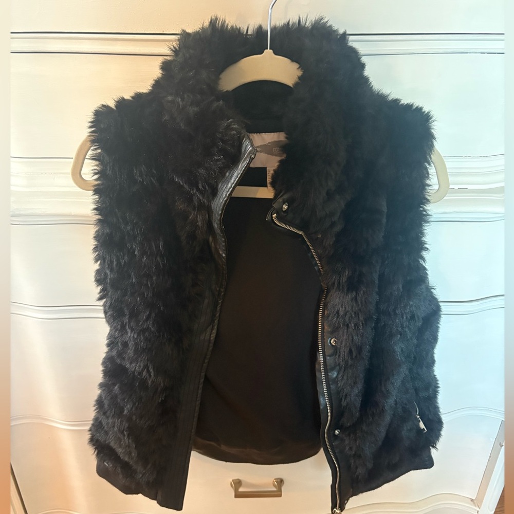 Fluffy soft vest